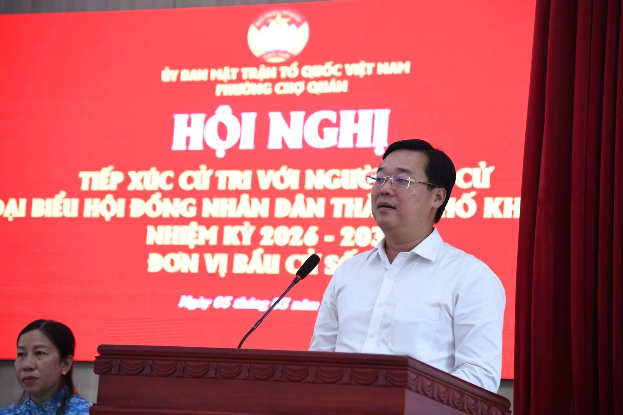 HỘI NGHỊ TIẾP XÚC CỬ TRI VỚI NGƯỜI ỨNG CỬ ĐẠI BIỂU HỘI ĐỒNG NHÂN DÂN TP.HCM NHIỆM KỲ 2026 - 2031