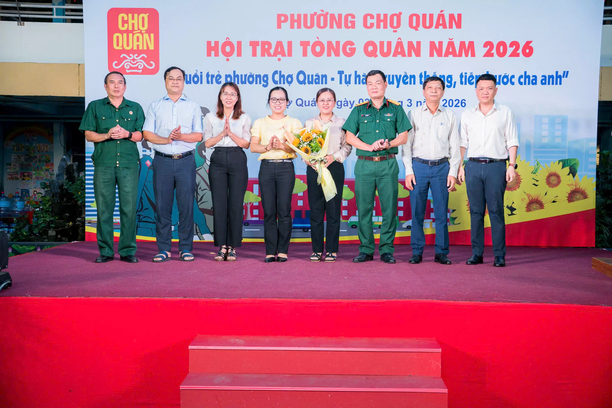 HỘI TRẠI TÒNG QUÂN PHƯỜNG CHỢ QUÁN NĂM 2026