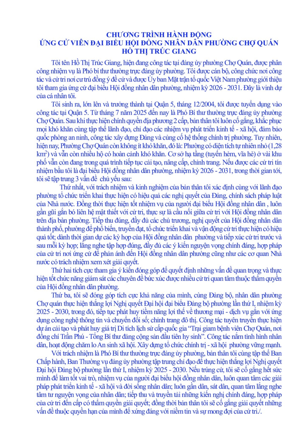 uy ban bau cu pcq thong bao tieu su ung cu vien dai bieu hoi dong nhan dan phuong cho quan dv 01 nhiem ky 2026 2031