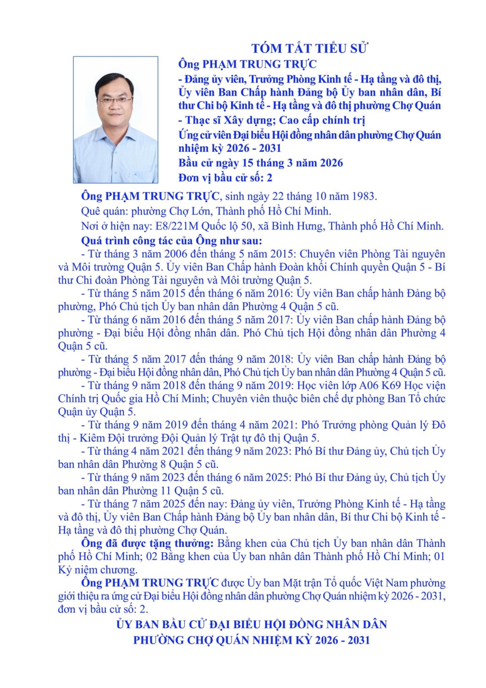 uy ban bau cu pcq thong bao tieu su ung cu vien dai bieu hoi dong nhan dan phuong cho quan dv 02 nhiem ky 2026 2031