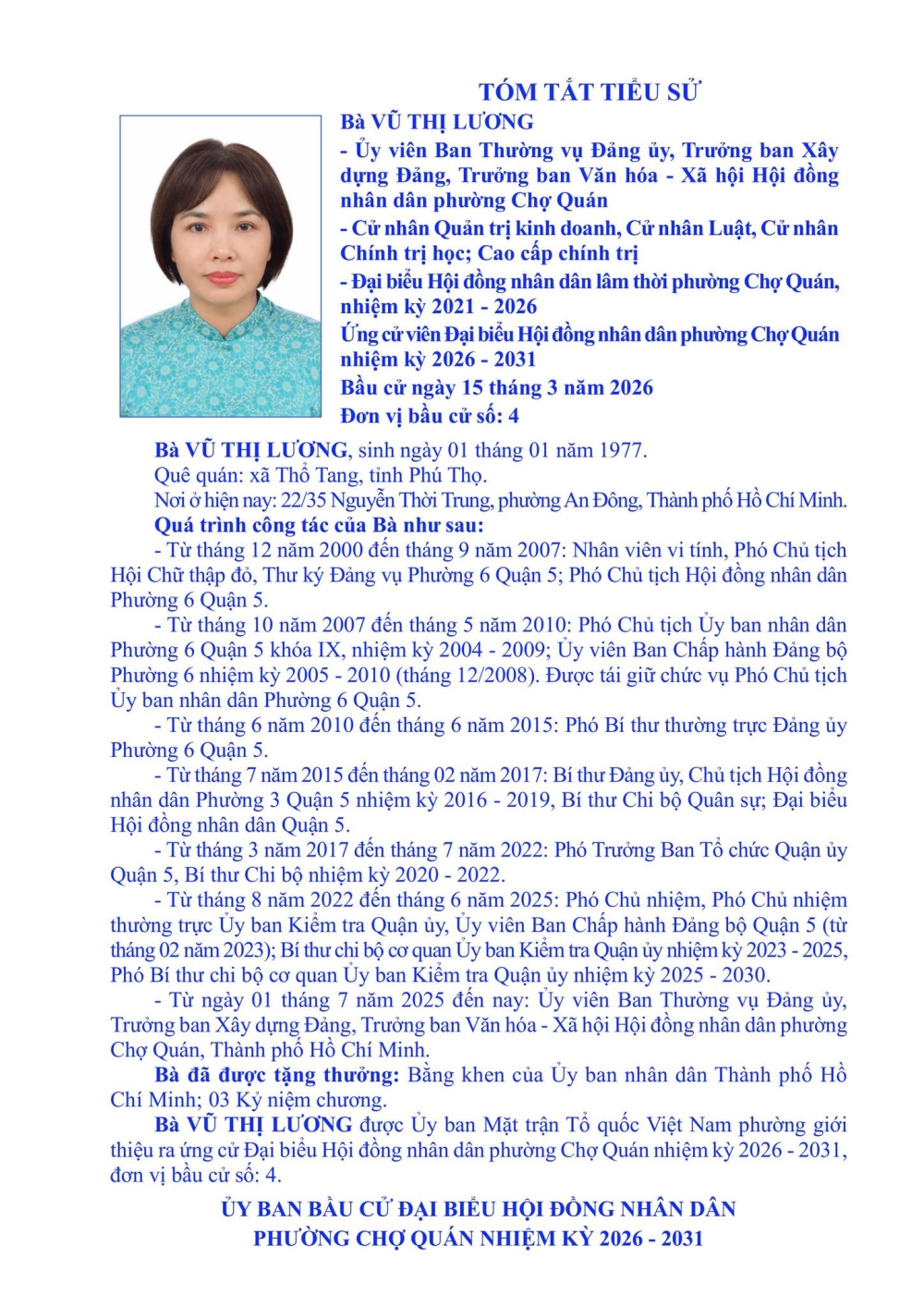 uy ban bau cu pcq thong bao tieu su ung cu vien dai bieu hoi dong nhan dan phuong cho quan dv 04 nhiem ky 2026 2031