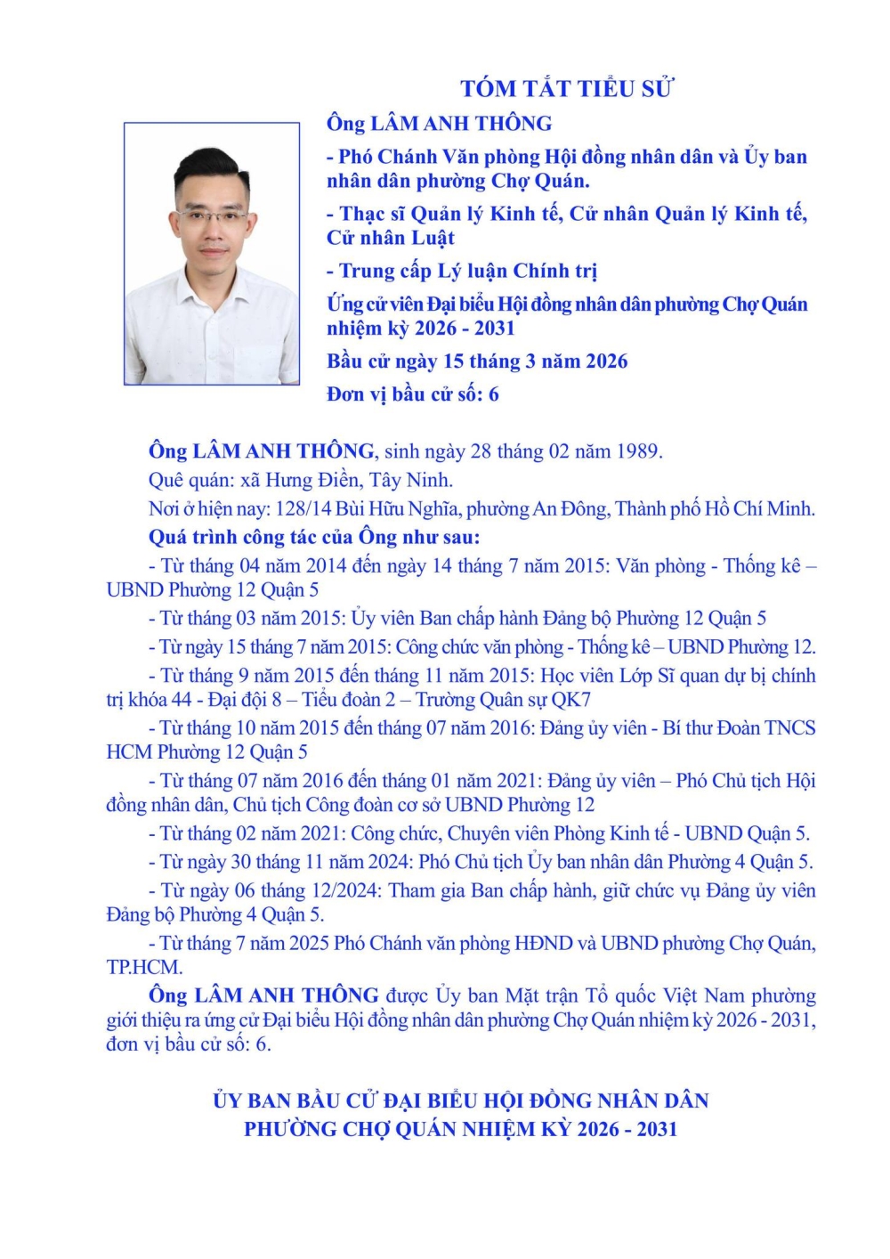 uy ban bau cu pcq thong bao tieu su ung cu vien dai bieu hoi dong nhan dan phuong cho quan dv 06 nhiem ky 2026 2031