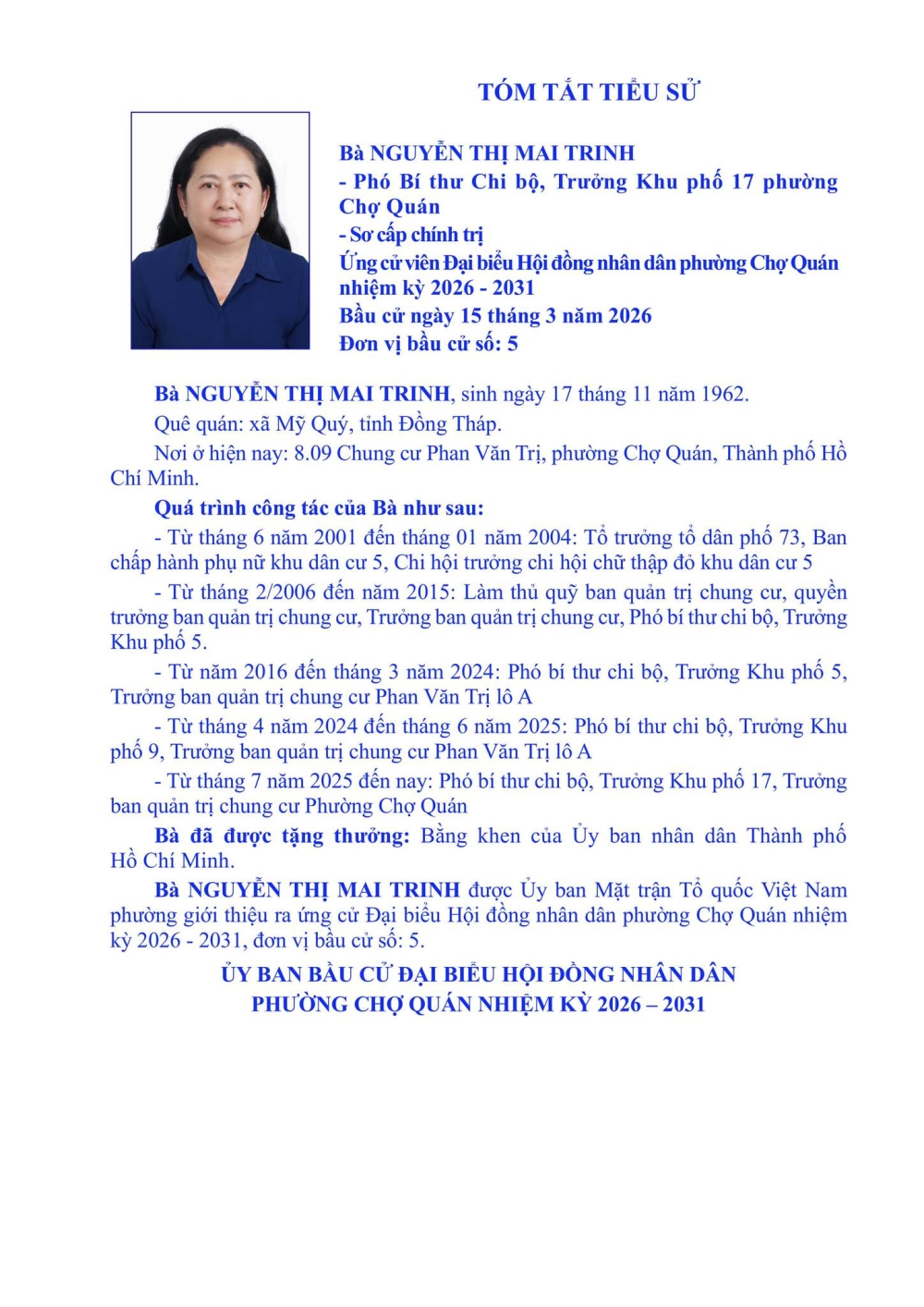 uy ban bau cu pcq thong bao tieu su ung cu vien dai bieu hoi dong nhan dan phuong cho quan dv 05 nhiem ky 2026 2031