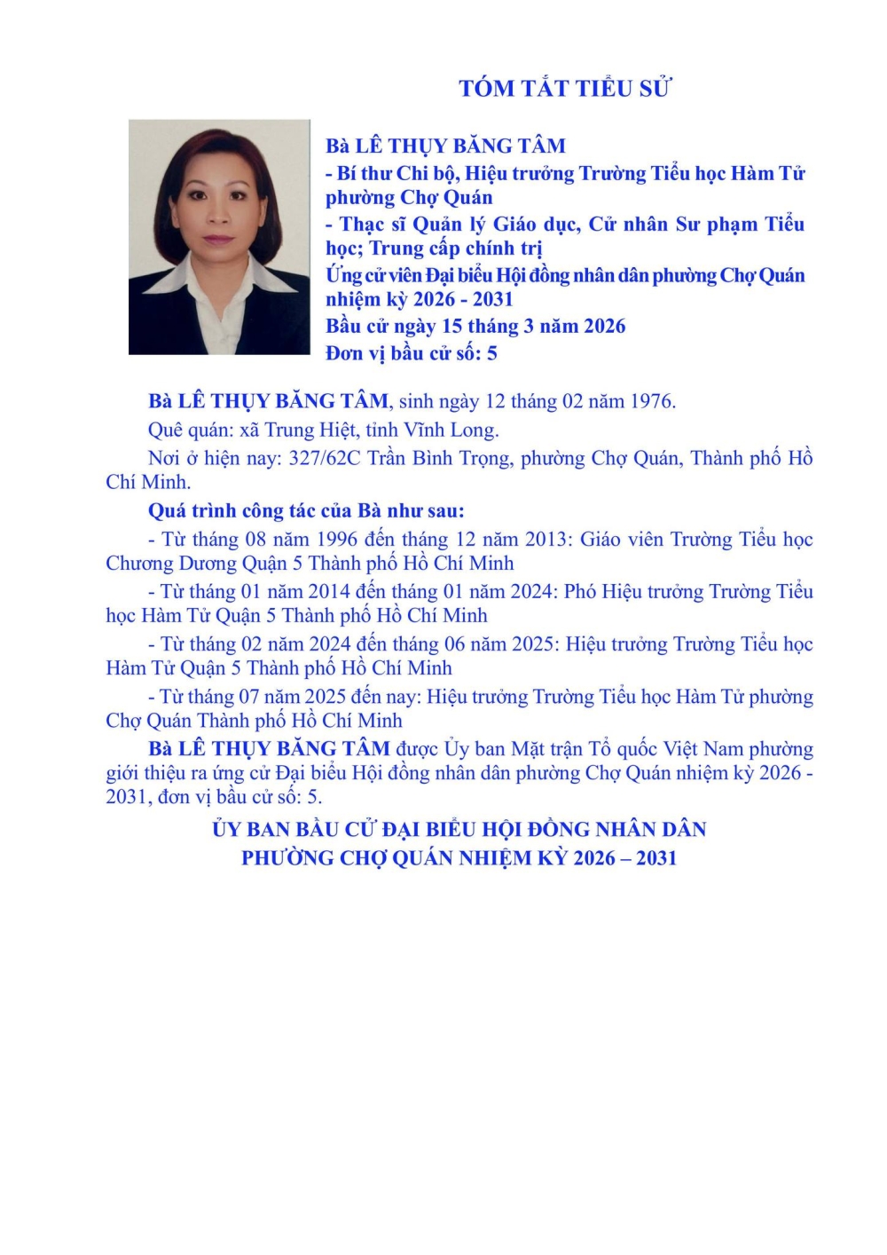 uy ban bau cu pcq thong bao tieu su ung cu vien dai bieu hoi dong nhan dan phuong cho quan dv 05 nhiem ky 2026 2031